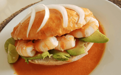 Torta de camaron